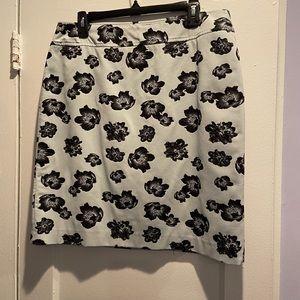 Tahari flowered skirt